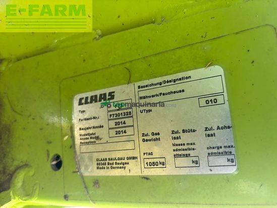 Cortacésped manual - Claas - disco 3200 fc profil