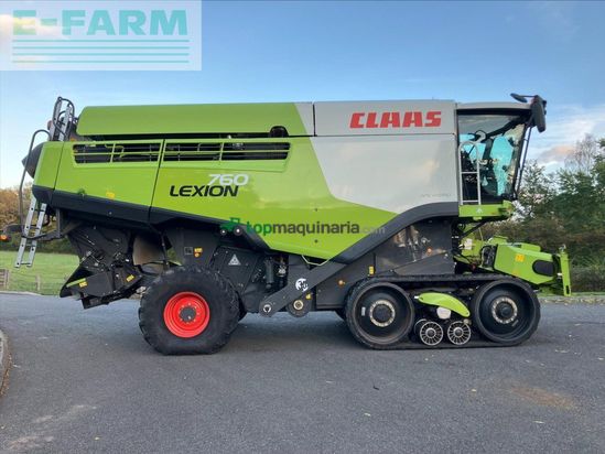 Cosechadora de Cereal - Claas - LEXION 760TT C/W V1050 CUTTERBAR