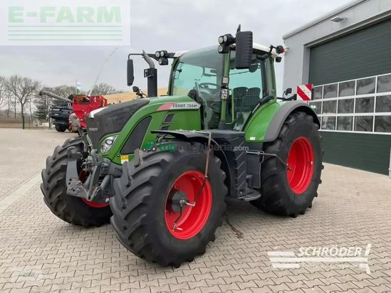 Tractor agrícola - Fendt - 724 vario s4 profi plus