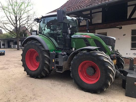 Tractor agrícola - Fendt - fendt vario 724 s4 profi plus