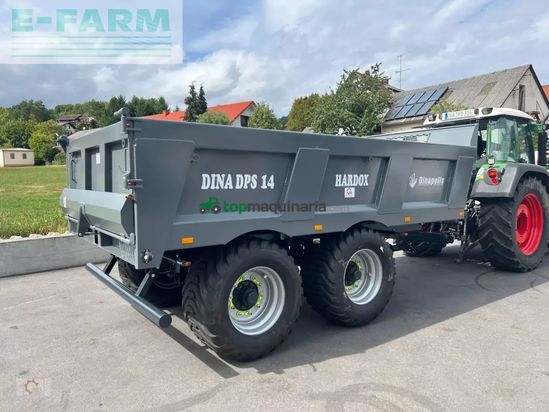 Volquet -  - dps-14 bauschuttmulde muldenkipper schotterklappe