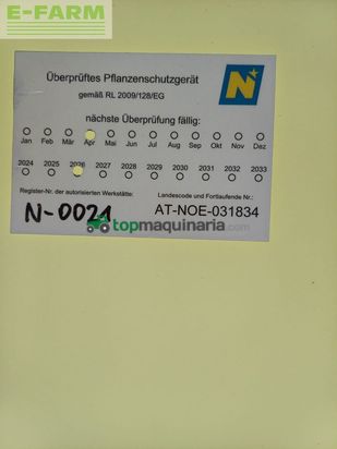 Atomizador - Hardi - commander twin air 4500