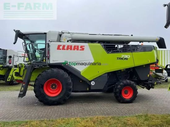 Cosechadora de Cereal - Claas - trion 730