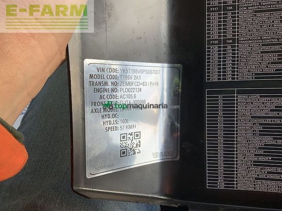 Tractor agrícola - Valtra - t195 versu unlimited tractor (st25161) Versu