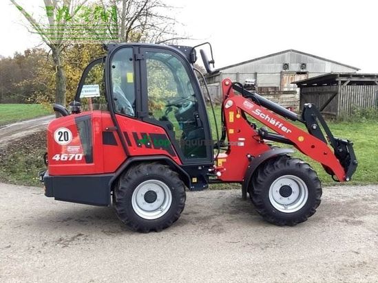 Minicargadora - Schaffer - hoflader schäffer 4670