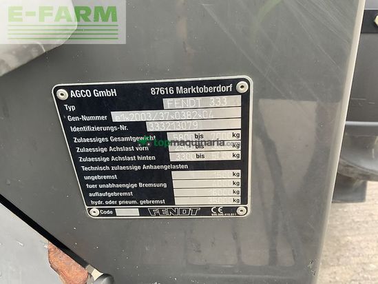 Tractor agrícola - Fendt - 210 (st23988)