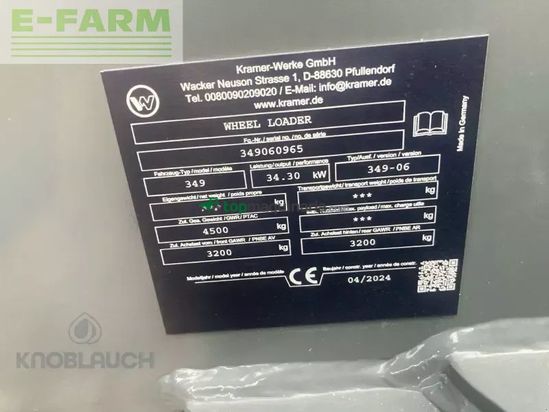 Minicargadora - kramer - kl 18.5