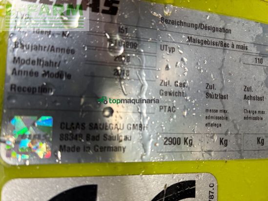 Cabezal - Claas - orbis 600 sd