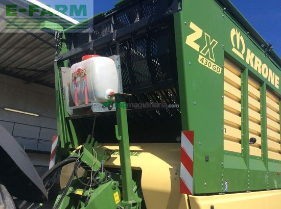 Cinta transportadora de forraje - Krone - zx 430 gd