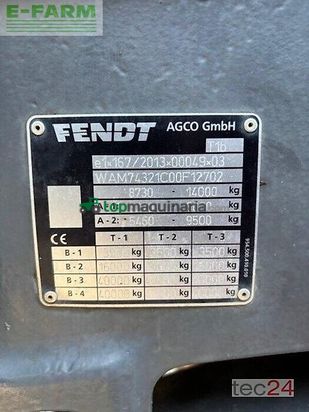 Tractor agrícola - Fendt - 724 s4 profi plus