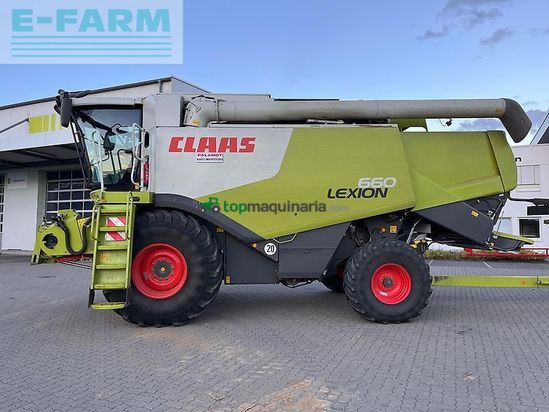 Cosechadora de Cereal - Claas - lexion 660 mit v600