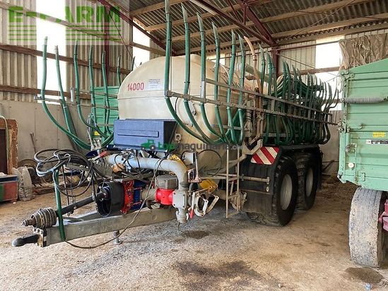 Cuba de purin - Vakutec - k 14 pul 14m3 mit 15m schleppschlauch