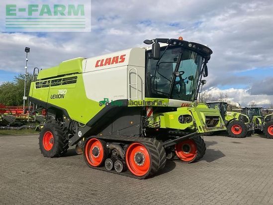 Cosechadora de Cereal - Claas - lexion 760 terra trac