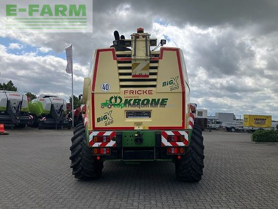 Cosechadora de Cereal - Krone - big x 800 allrad