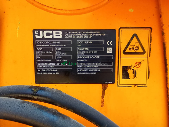 Retroexcavadora JCB 3CX-4T
