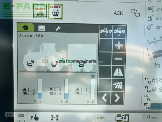 Tractor agrícola - Claas - arion 660 cmatic cebis CMATIC CEBIS