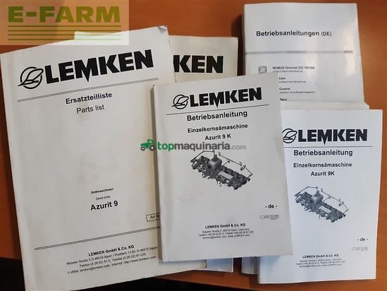 Sembradora - Lemken - gebr. sämsaschine azurit 9