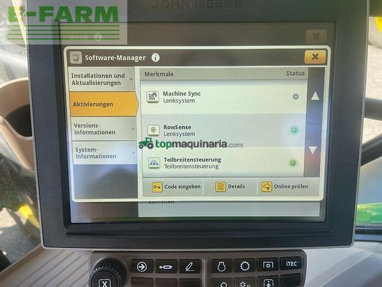Tractor agrícola - John Deere - 6r215/6r 215 garantie 1/2027