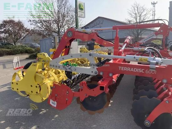 Grada de disco - Pöttinger - terradisc 6001 t