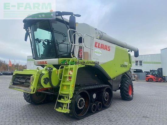 Cosechadora de Cereal - Claas - lexion 760 tt + v1050