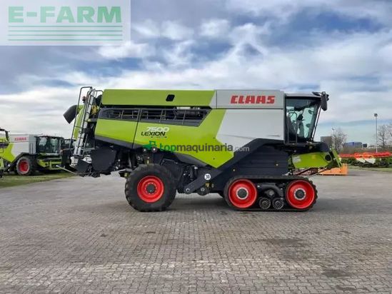 Cosechadora de Cereal - Claas - lexion 7500 terra trac