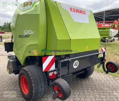 Empacadora gigant - Claas - rollant 520 rc