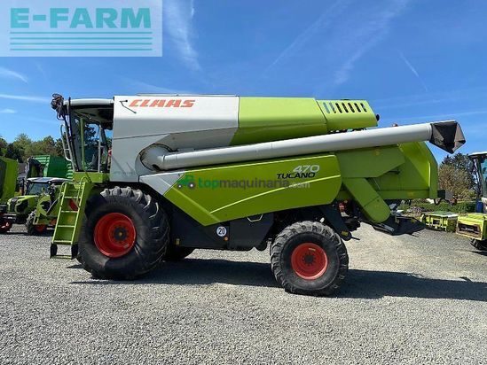 Cosechadora de Cereal - Claas - tucano 470 4-trac allrad