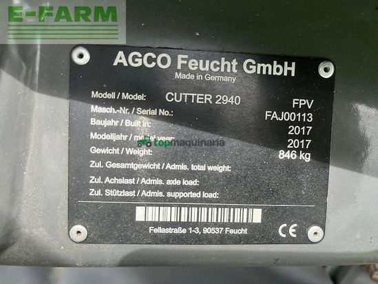 Cortacésped manual - Fendt - cutter 2940