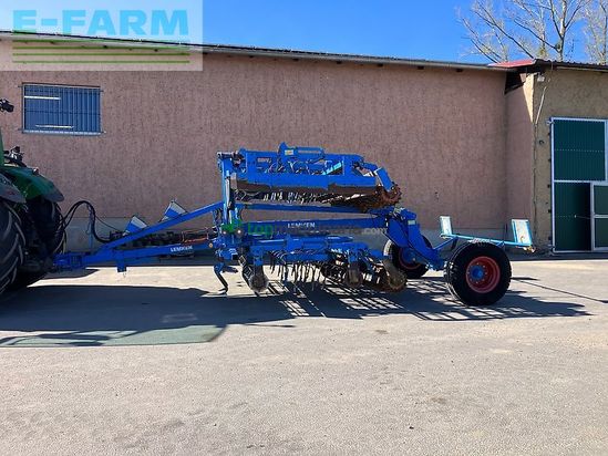 Combinado de siembra - Lemken - kompaktor k 600 a *güttler prismenwalze*