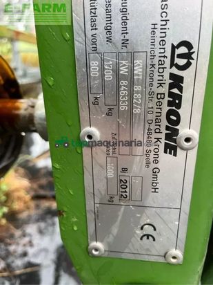 Henificador - Krone - kwt 8.82