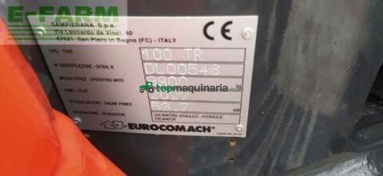 Excavadora - Eurocomach - 100 tr braccio triplice