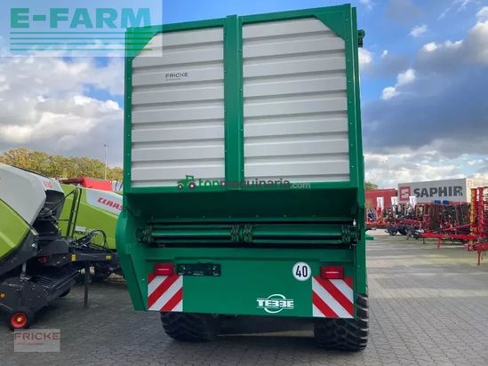 Cinta transportadora de forraje - Tebbe - st 500 tandem silotrailer
