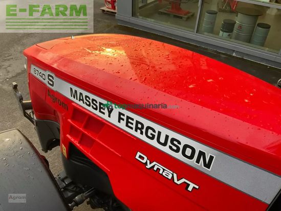 Tractor agrícola - Massey Ferguson - 8740 s dyna vt exclusive Exclusive