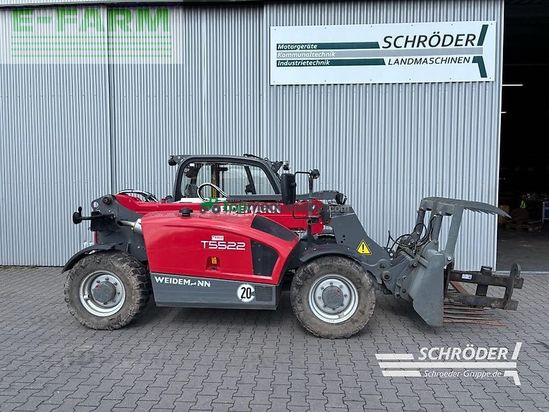 Telescopica - Weidemann - t 5522+ krokogebiss + palettengabel