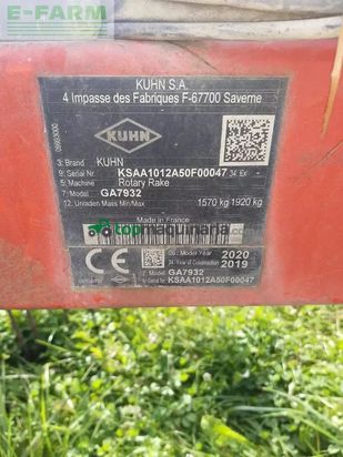 Rastrillo - Kuhn - ga 7932