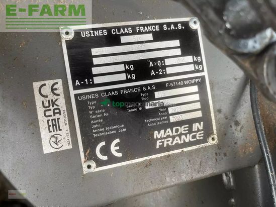 Empacadora gigant - Claas - variant 585 rc