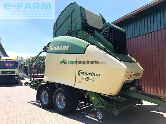 Empacadora gigant - Krone - comprima cv 210