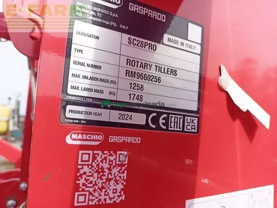 Grada rotativa - Maschio - sc 280 pro bodenfräse