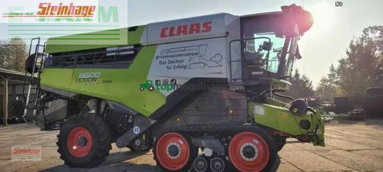 Cosechadora de Cereal - Claas - lexion 8600 tt