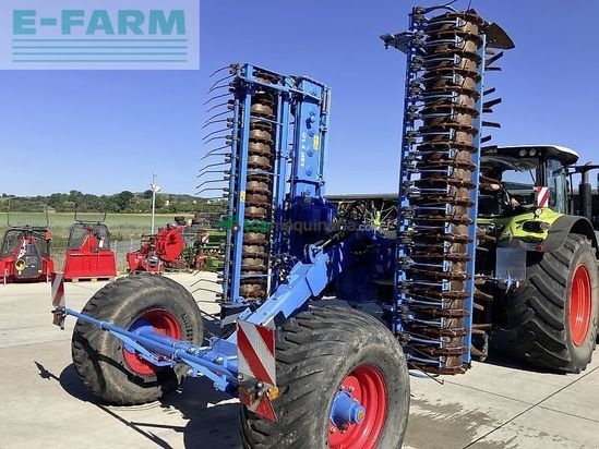 Grada rotativa - Lemken - zirkon 12 mit fahrwerk