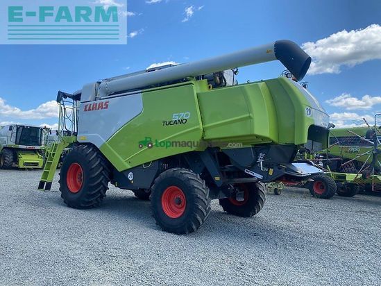 Cosechadora de Cereal - Claas - tucano 570