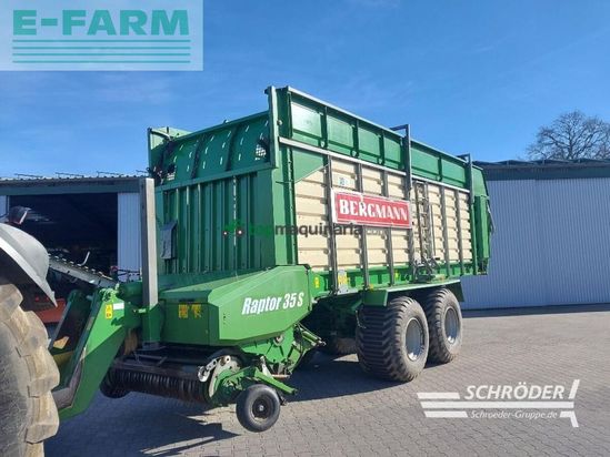 Cinta transportadora de forraje - Bergmann - raptor 35 s