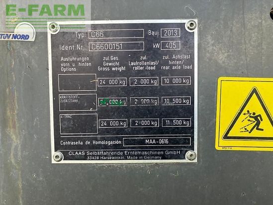 Cosechadora de Cereal - Claas - lexion 770 tt + v1200