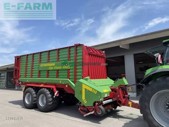 Remolqu agrícola - Strautmann - giga-vitesse 4002 cfs