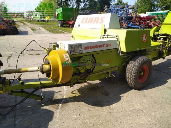 Empacadora gigant - Claas - markant 55
