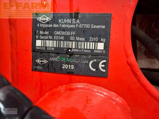 Cortacésped manual - Kuhn - gmd 9530-ff