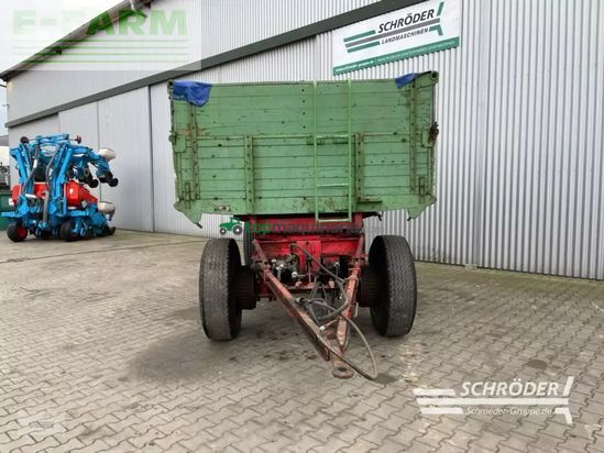 Remolqu agrícola - Deutz-Fahr - kipper | trocknungswagen