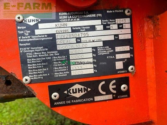 Remolqu esparcidor - Kuhn - profile 1480