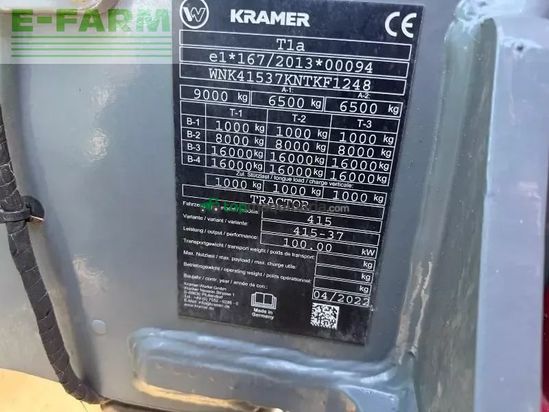 Telescopica - kramer - kt407