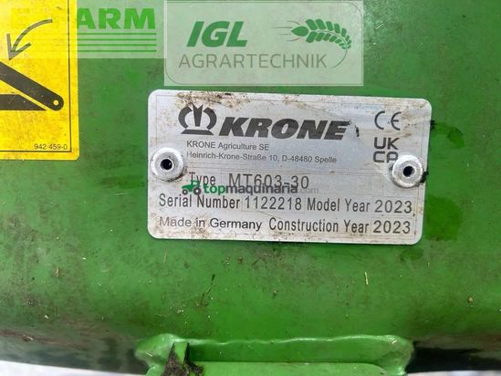 Cortacésped manual - Krone - easycut b 870